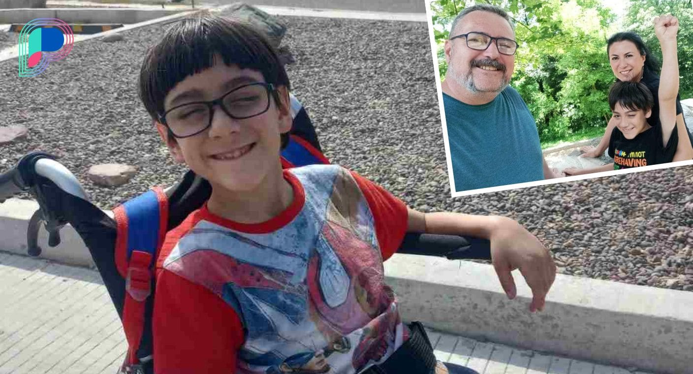 Solicitan donaciones de aluminio para ayudar a Marko, uno de los 400 niños en el mundo con síndrome CTNNB1 en Sonora