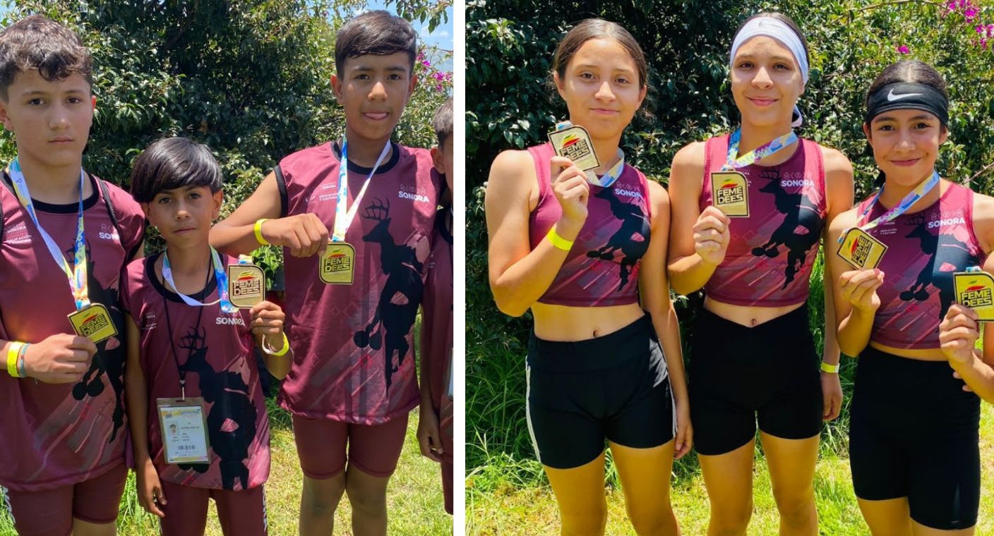 Ganan medallas de oro y plata deportistas sonorenses en Gimnasiada Nacional 2024