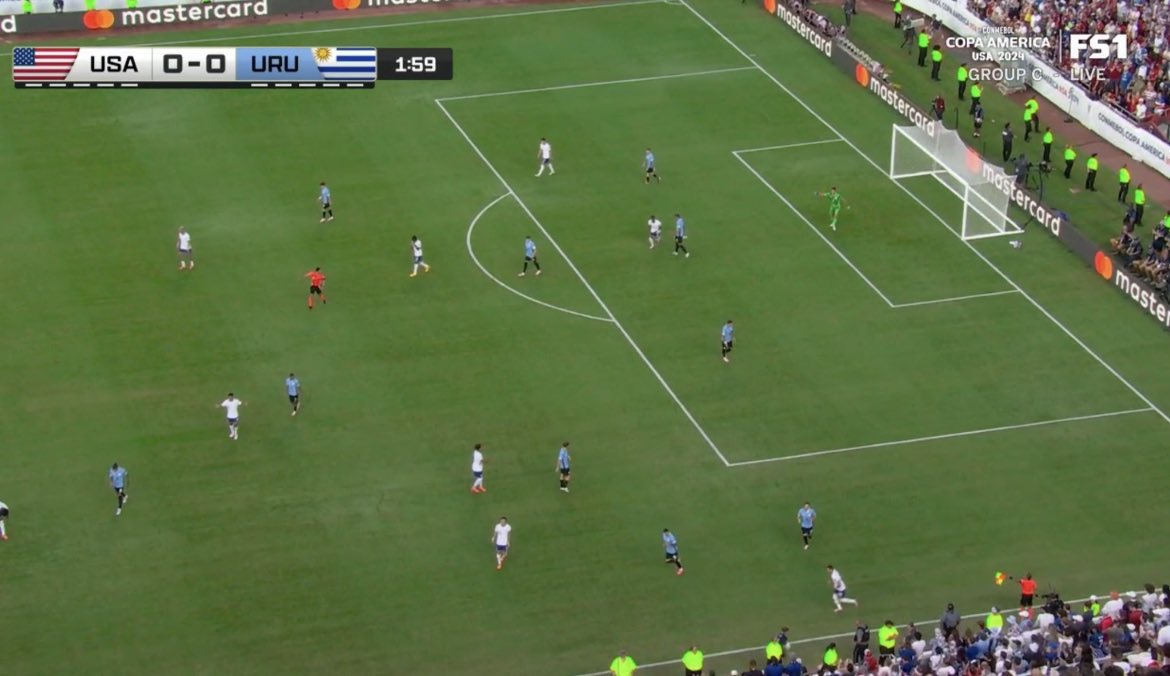 Estados Unidos es eliminado de Copa América tras caer ante Uruguay