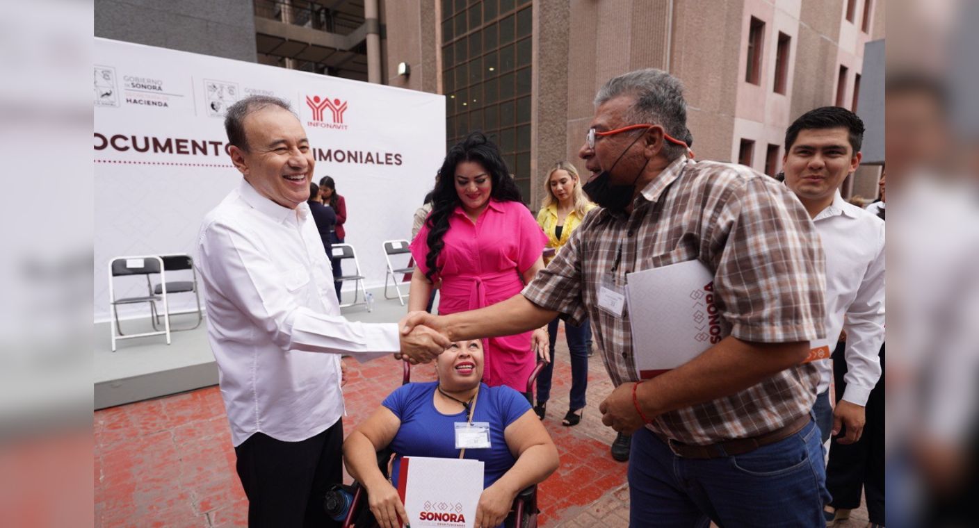 Entregan 500 escrituras de Infonavit y cancelación de hipotecas en Hermosillo, en beneficio de más de 8 mil sonorenses