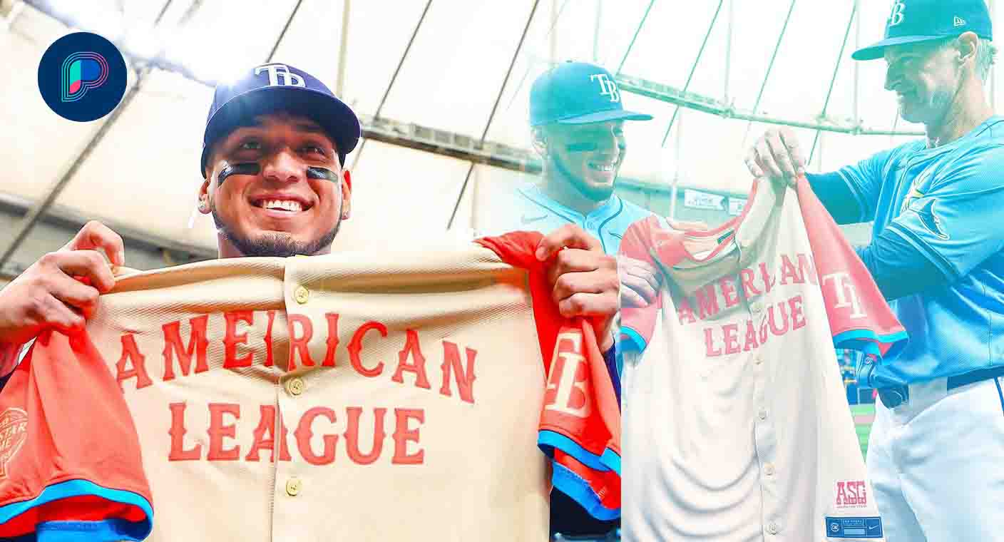 Isaac Paredes recibe su uniforme para participar en Juego de Estrellas de MLB