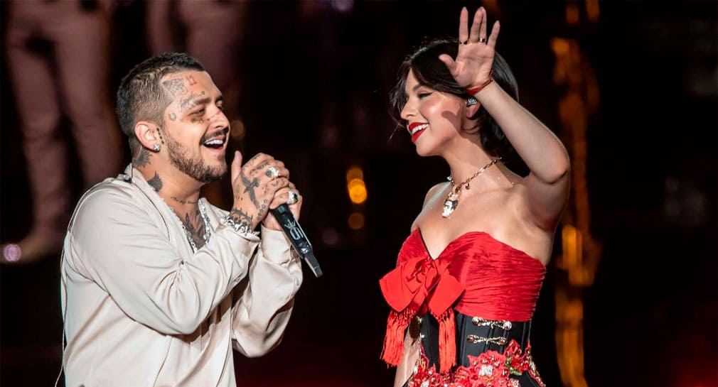 Christian Nodal defiende su noviazgo con Ángela Aguilar: “Que crean lo que quieran, no estoy para aclarar”