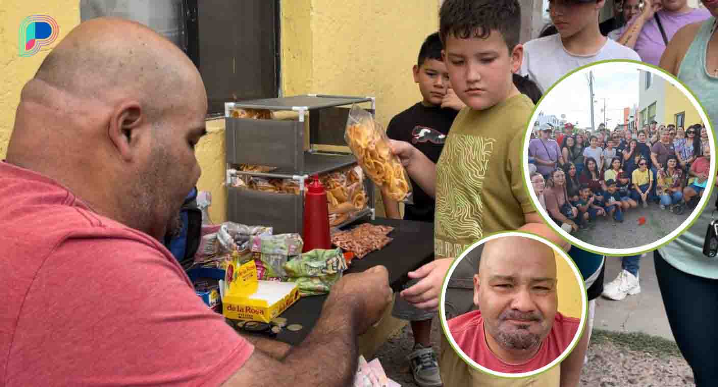 Gracias a club de apoyo de ciudadanos, ‘Waldo’ logra vender todos sus dulces en Cajeme; necesita recursos para comprar prótesis