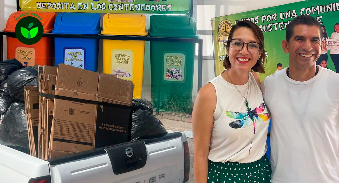 En apoyo a personas con cáncer, migrantes y sin hogar, Cultura Verde y Unión de Usuarios de Hermosillo reúnen 3 toneladas de material reciclable