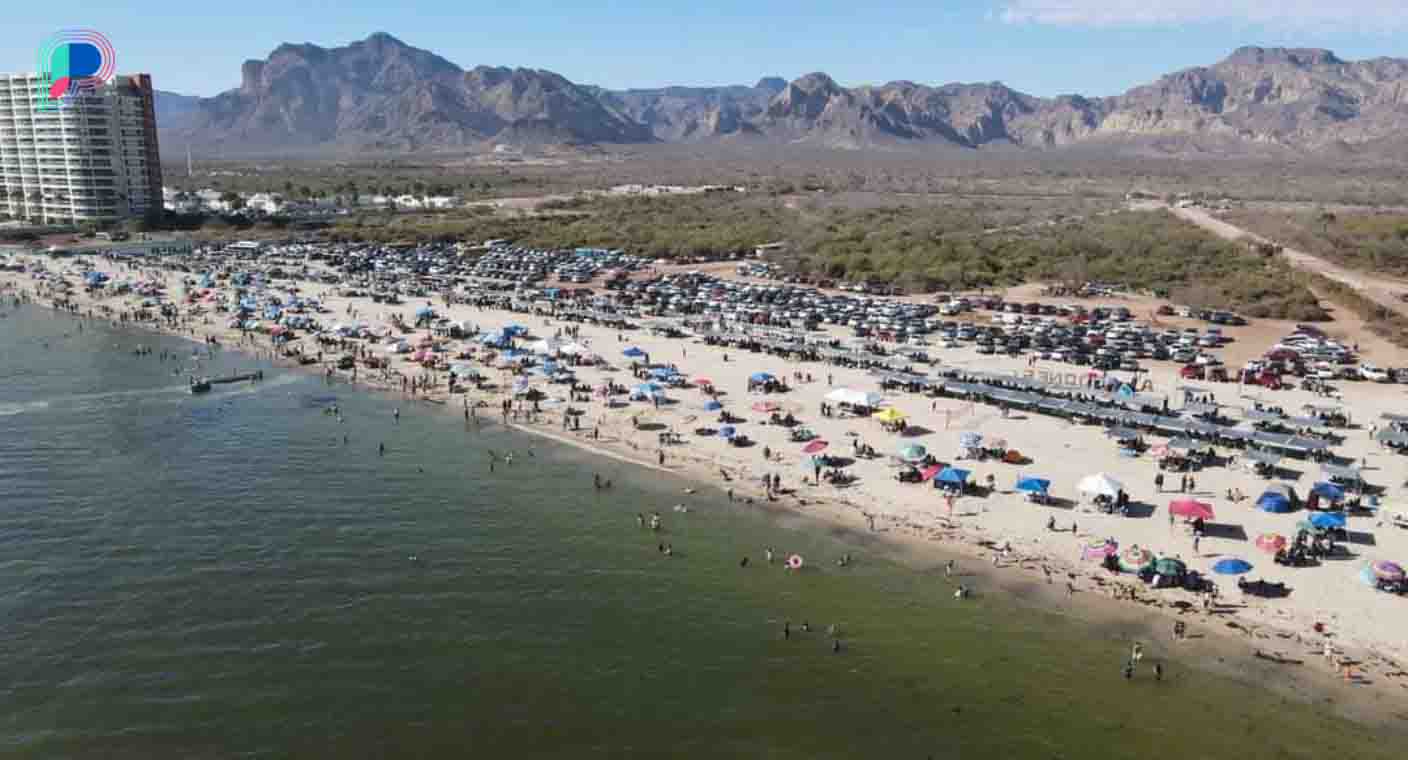 ¡Más de 30 mil personas visitaron San Carlos Sonora el fin de semana!