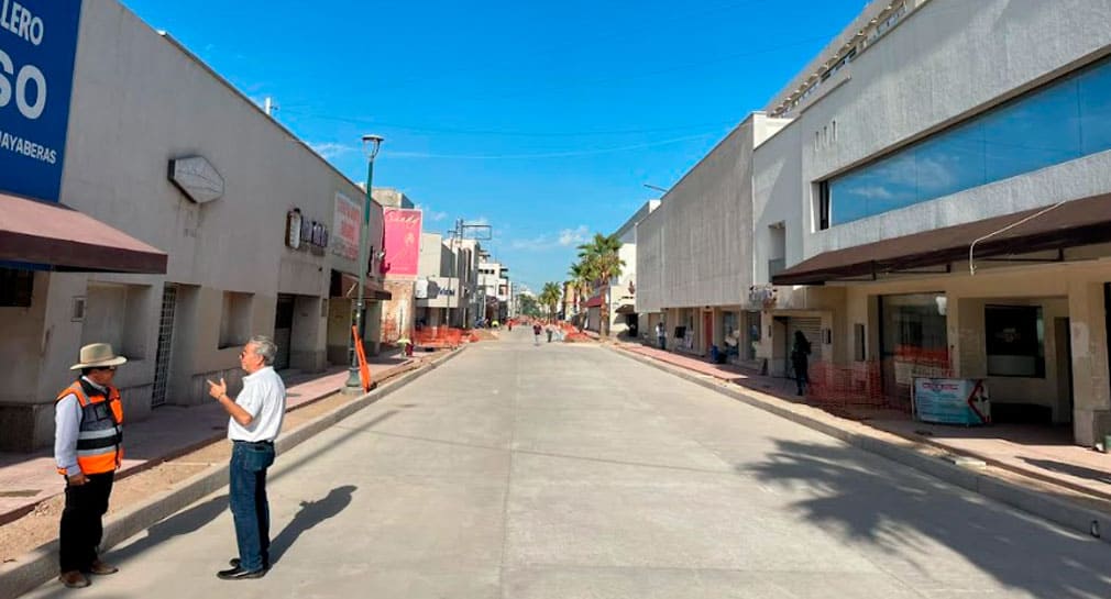 Calles rehabilitadas del Centro de Hermosillo se entregarán en diciembre: Sidur