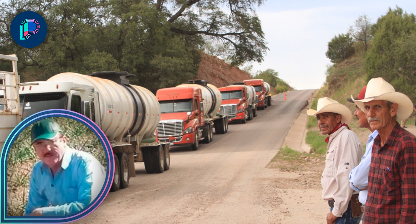 Bloqueo en Río Bacoachi será permanente para evitar traslado de pipas de Grupo México, afirman pobladores