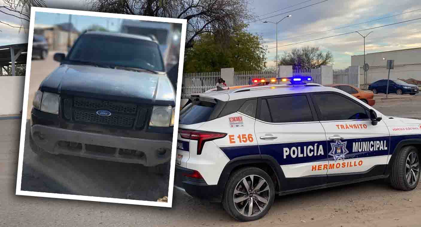Arrestan a adolescente por intentar vender auto con reporte de robo en Hermosillo