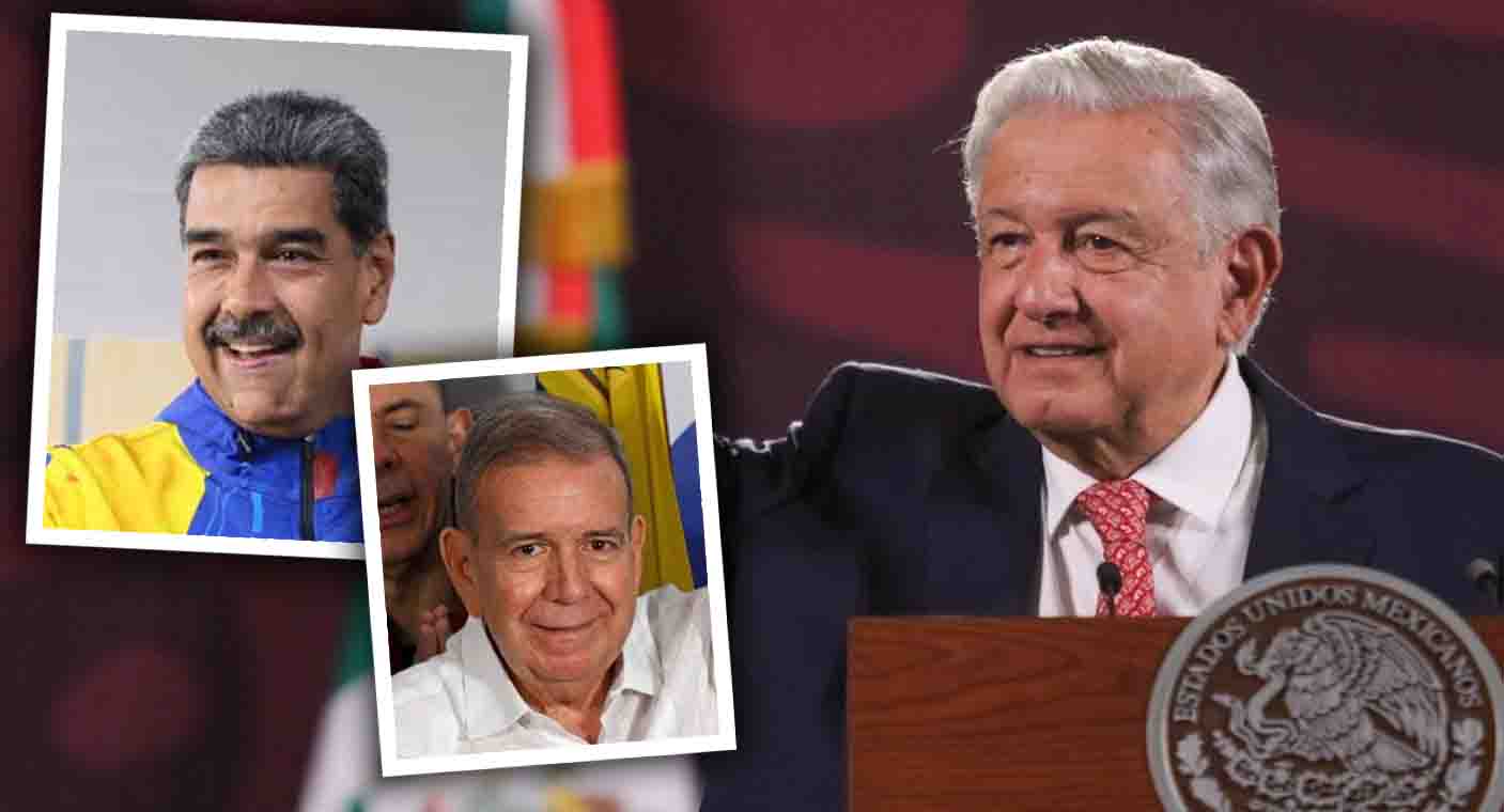 ‘Vamos a esperar el 100% de votos’: AMLO sobre elección presidencial en Venezuela