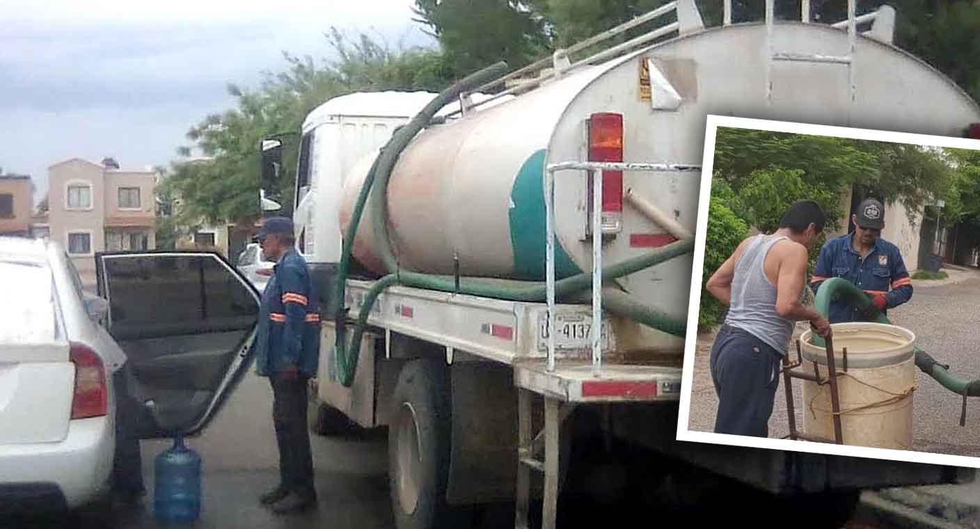 Instalan pipas de agua potable en puntos de Hermosillo; conoce las ubicaciones