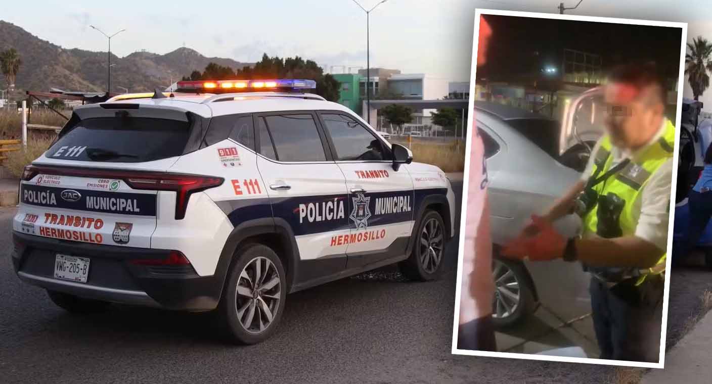 Investigarán a policía municipal que agredió a ciudadano en Hermosillo