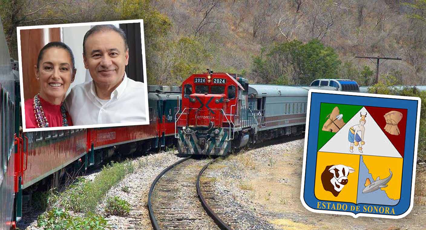 Sonora tendrá ruta de tren de pasajeros de Estación Don a Nogales; Sheinbaum dará inicio a construcción de obra: Alfonso Durazo