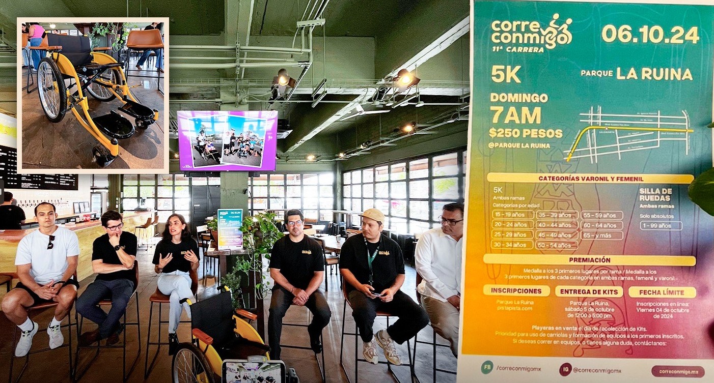 Invitan a participar en 11ª Carrera Corre Conmigo en apoyo a personas con discapacidad en Hermosillo