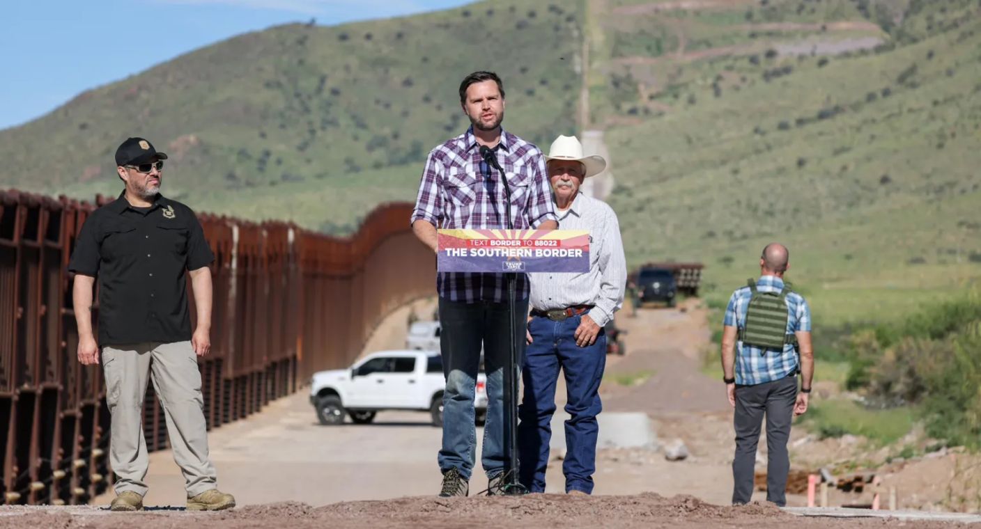J.D. Vance critica duramente administración de Kamala Harris en la frontera sur de EEUU