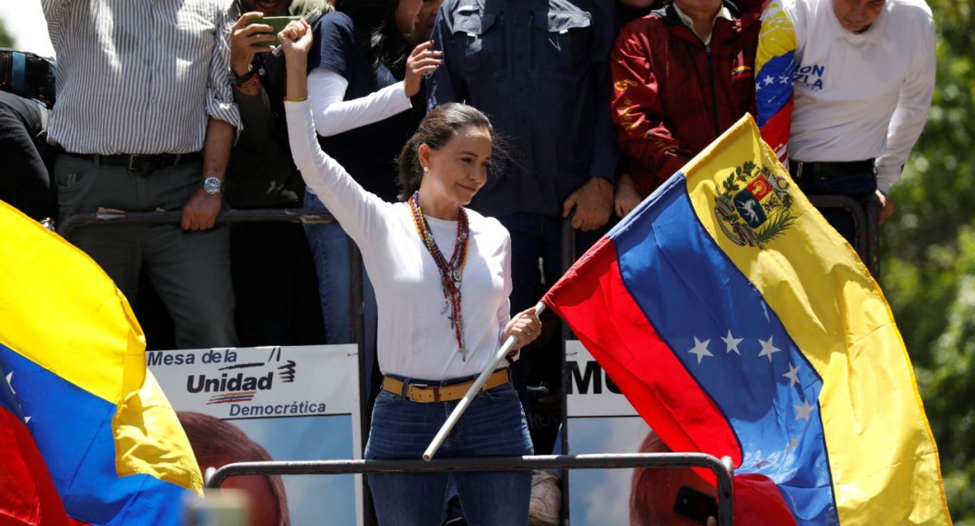 María Corina Machado llama a la comunidad internacional a responsabilizar a Maduro por la represión en Venezuela