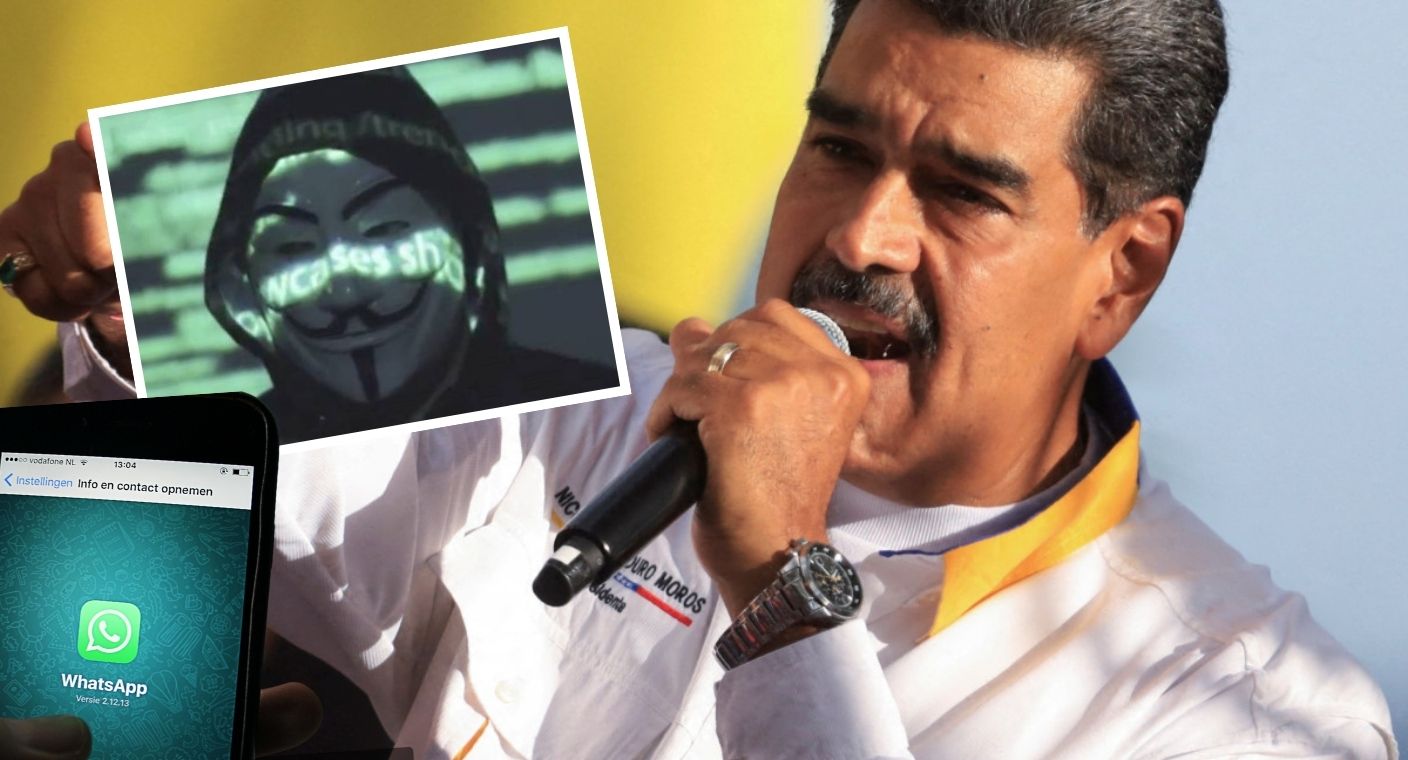 Nicolás Maduro llama a venezolanos a borrar WhatsApp después de que Anonymous filtrara su teléfono
