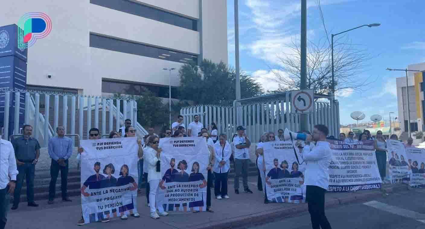 Se van a paro trabajadores del Poder Judicial de la Federación en Hermosillo