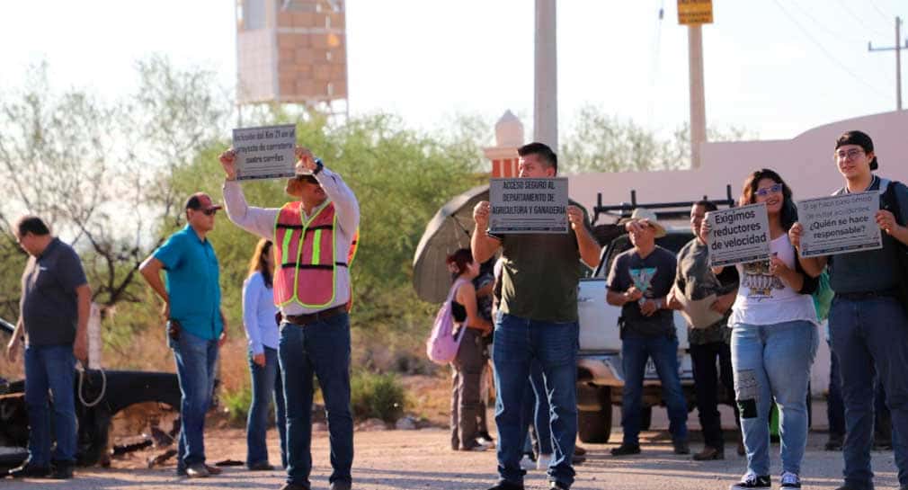 Van 55 accidentes en carretera 100 de Hermosillo durante 2024, buscarán apoyo para reforzar seguridad en la zona