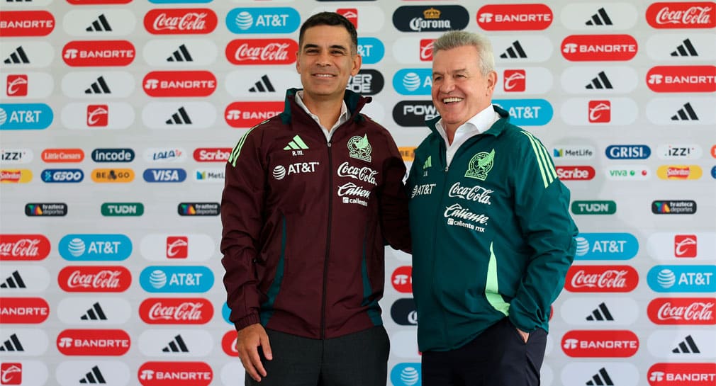 Presentan a Javier Aguirre y Rafa Márquez como técnico y asistente de la Selección Mexicana