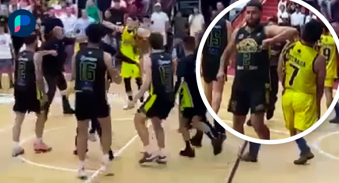 A golpes termina clásico entre Nogales y Cananea; suspenden a Cristian Ramos y expulsan a José Estrada tras pelea (VIDEO)