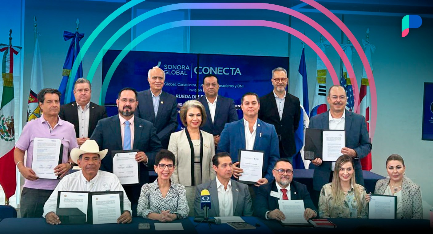 Sonora Global realiza firma de convenio con organismos empresariales para impulsar al estado
