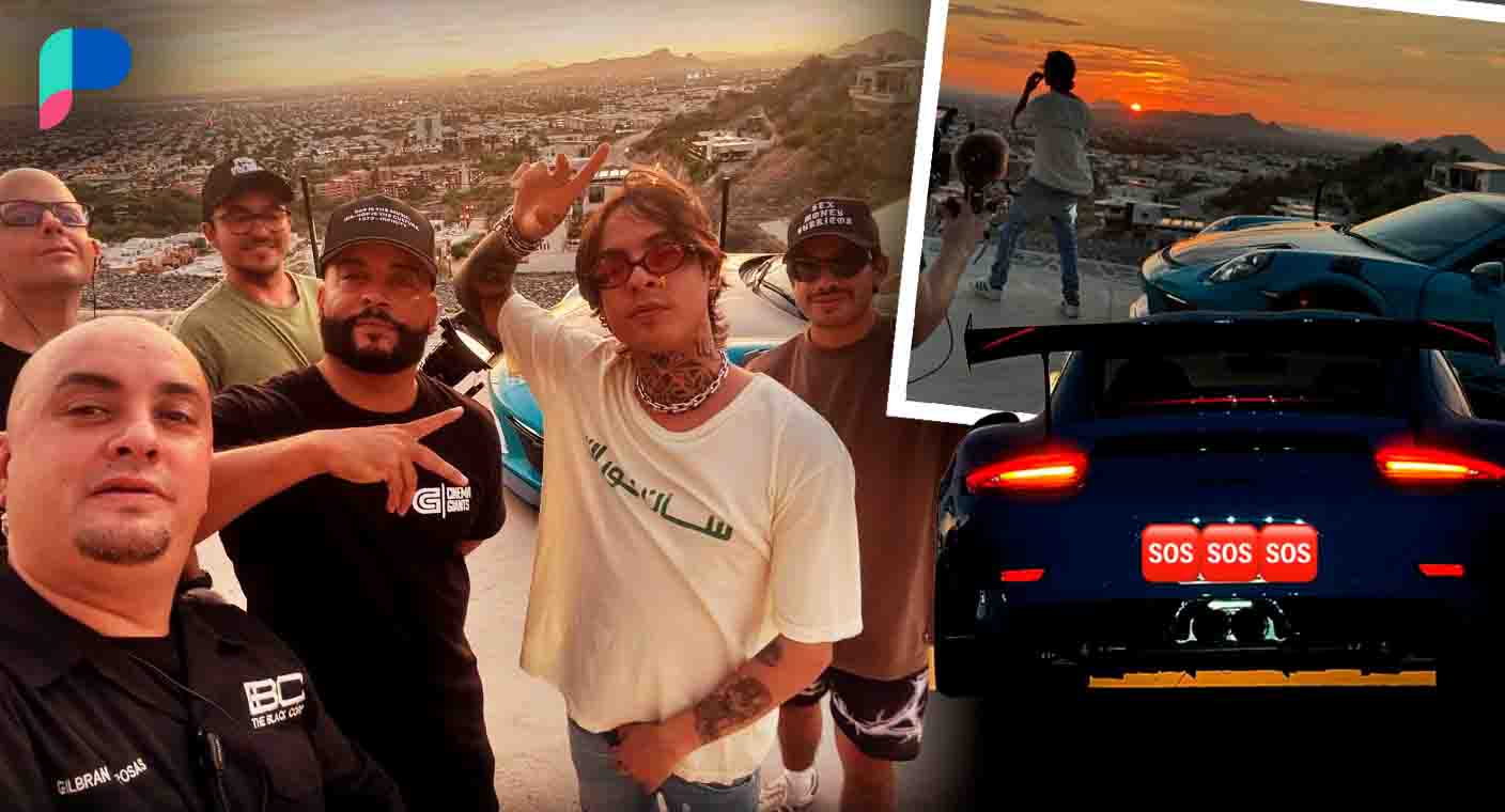 Natanael Cano graba video en Hermosillo tras ser vinculado a proceso por sobornar a policías