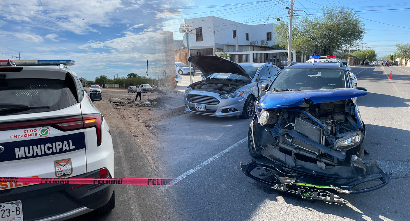 Van al menos 5 accidentes de tráfico en primeros días del regreso a clases en Hermosillo