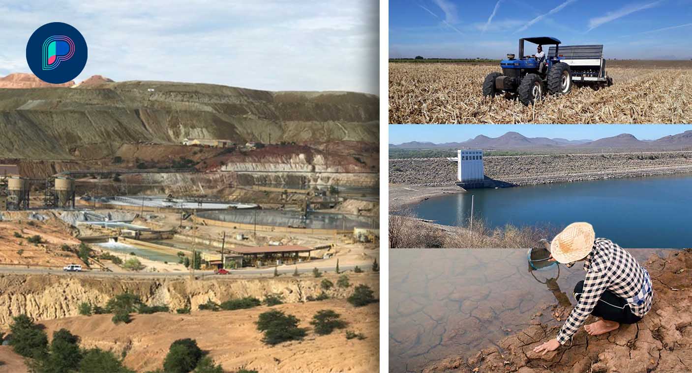 Actividad minera y agrícola concentran mayor cantidad de agua en Sonora; Grupo México, empresa con mayor volumen del líquido