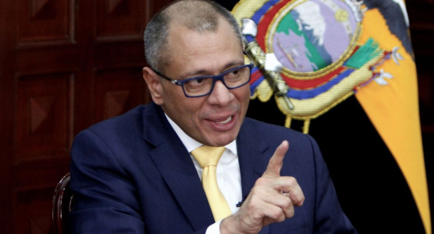 Ecuador ratifica que no otorgará asilo diplomático a Jorge Glas y rechaza salvoconducto