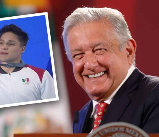 AMLO felicita a Osmar Olvera por ganar bronce en clavados, su segunda medalla en París 2024