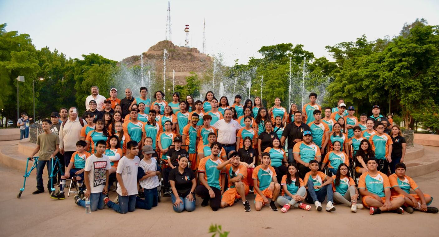 Abandera ‘Toño’ Astiazarán a selección de 73 paratletas Hermosillo que participará en competencia estatal