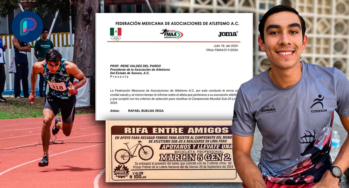 Cajemense Rafael Buelna representará a México en Mundial de Atletismo en Perú, busca apoyo para viaje