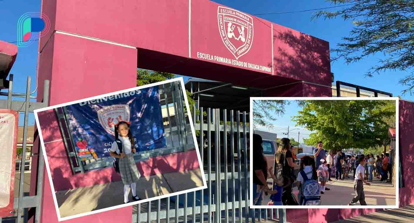 Reanudan clases en primarias ‘Estado de Oaxaca’ y ‘Eduardo W. Villa’ tras suspensión de actividades por falta de energía eléctrica en Hermosillo