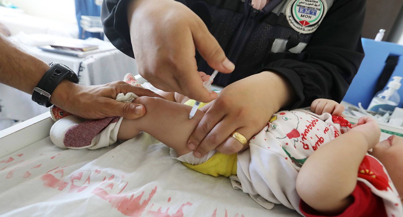 Israel y Hamás acuerdan pausa humanitaria para vacunación contra poliomielitis en Gaza