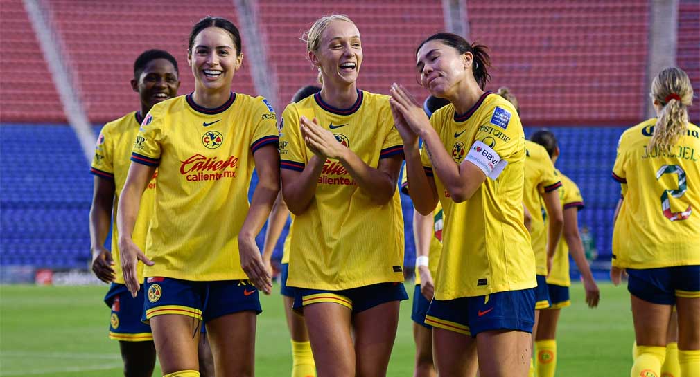 América golea a Chivas 7-0, mayor cantidad de goles en la historia del Clásico Nacional femenil