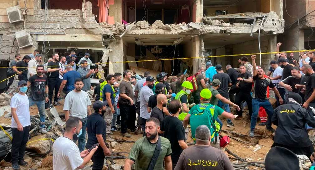 Ataque de Israel en Beirut deja 37 muertos, entre ellos varios comandantes de Hezbollah