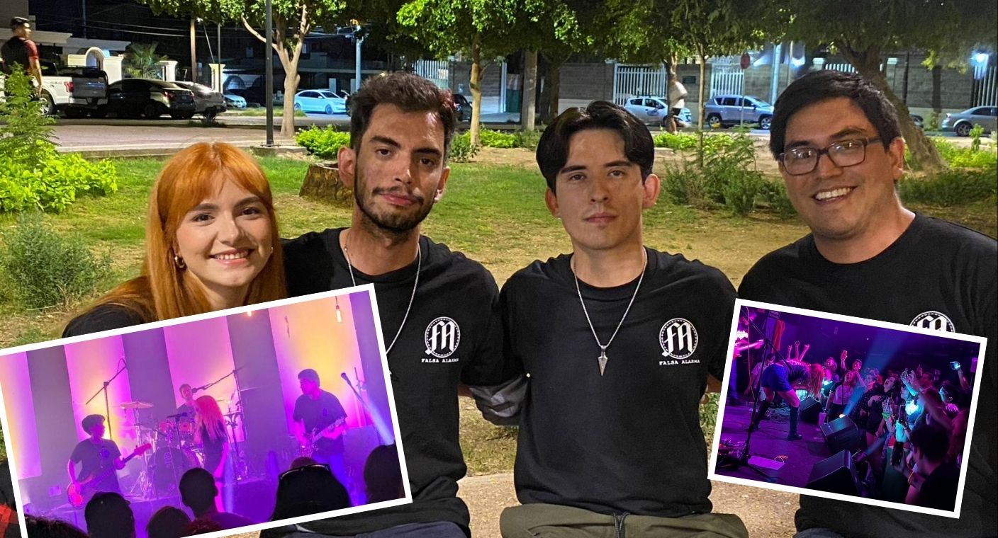 Falsa Alarma, el grupo de rock que inició como una pequeña banda de amigos de secundaria en Hermosillo