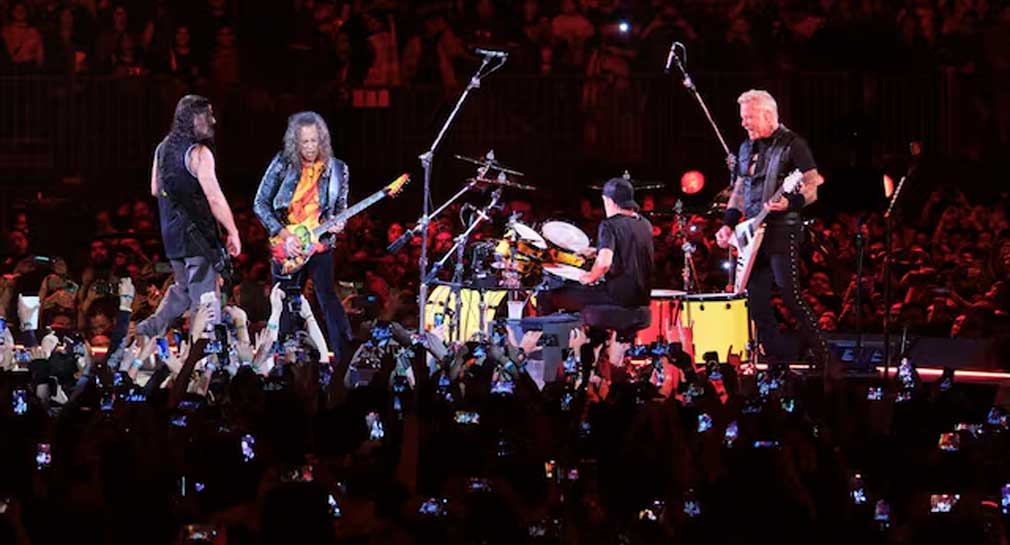 Metallica canta ‘La Negra Tomasa’ en concierto en CDMX y se declara fan de Caifanes (VIDEO)