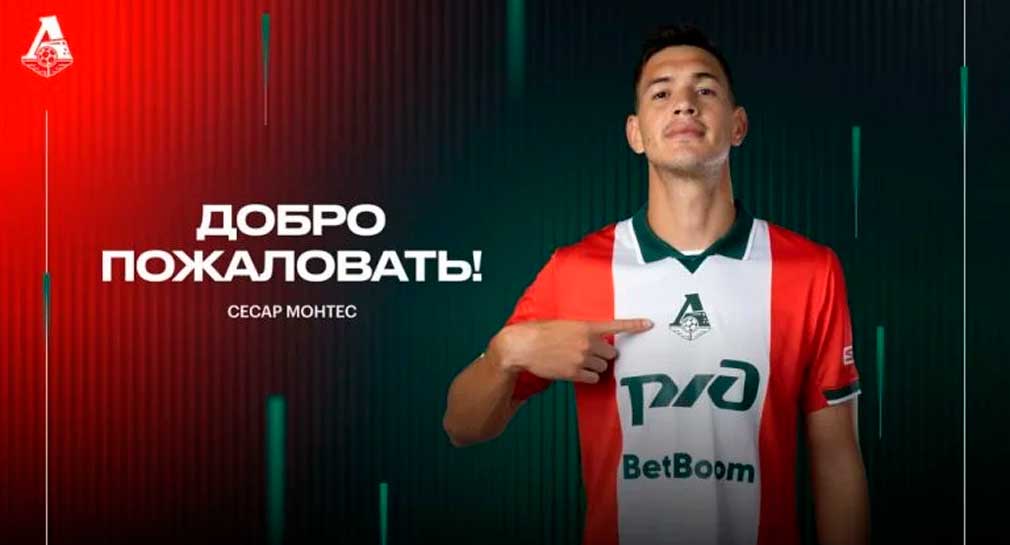 Hermosillense César Montes llega al Lokomotiv de Moscú tras su paso por el Almería