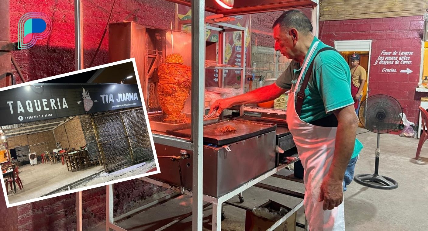 Don Luis Gonzaga vende tacos al pastor desde hace casi medio siglo en Cd. Obregón; han sido visitados por Capulina y Valentín Elizalde