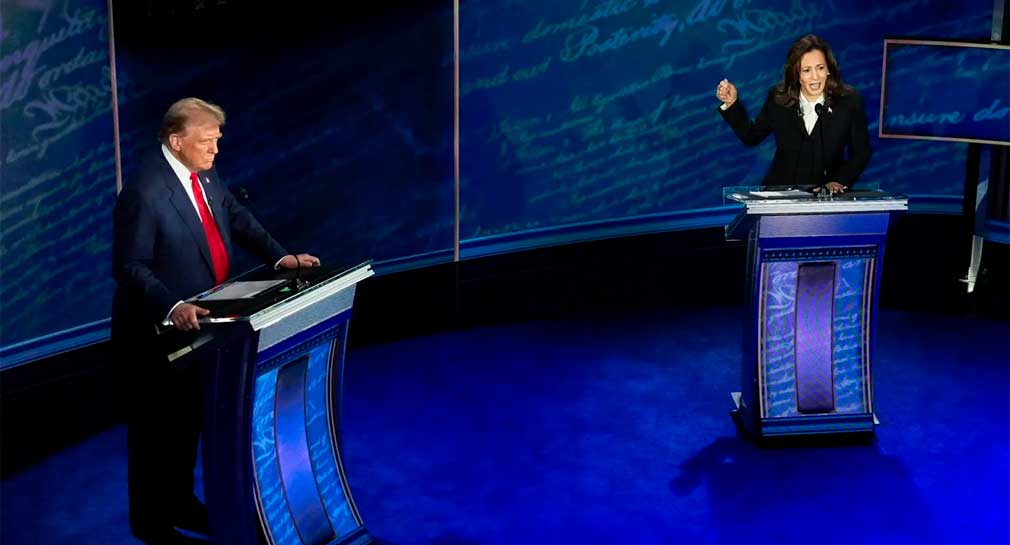 Kamala Harris invita a nuevo debate a Donald Trump, pero él la rechaza