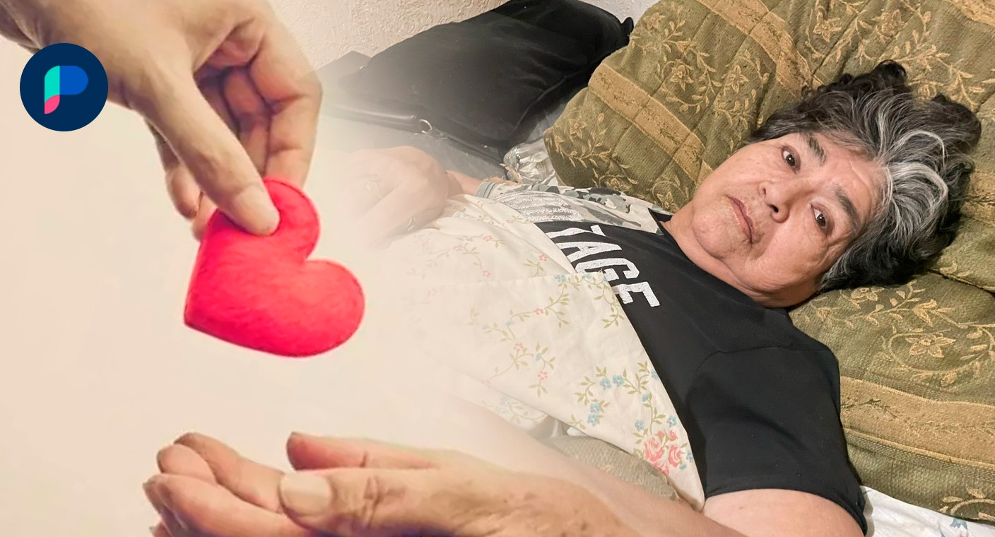 Doña Celeste busca apoyo de hermosillenses para salir adelante tras sufrir caída y perder su trabajo