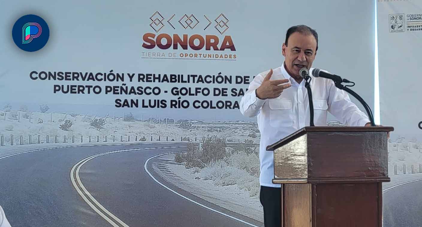 Inaugura Alfonso Durazo carretera Peñasco-Golfo Santa Clara-SLRC con rehabilitación de 121 km