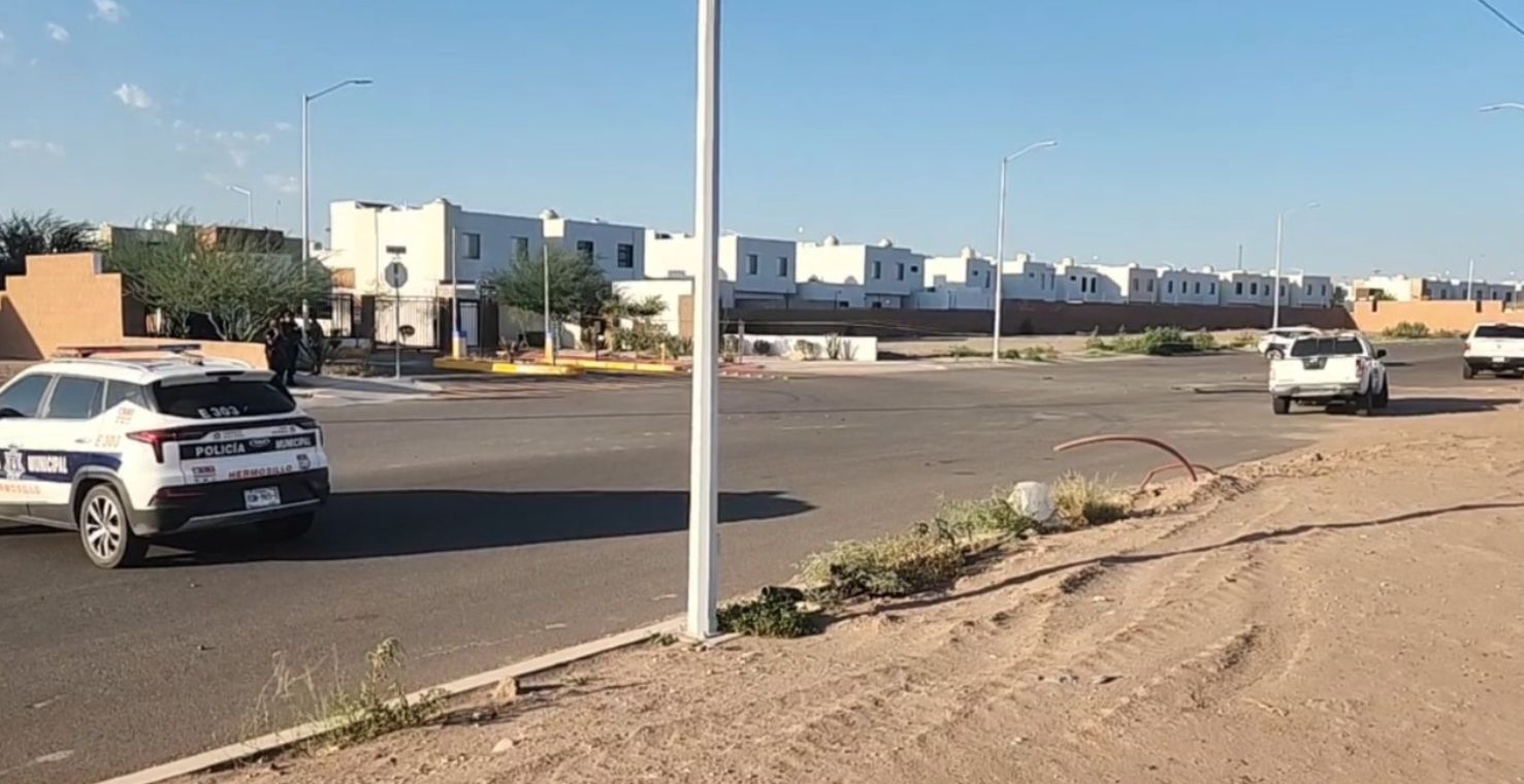 Balean y privan de libertad a hombre a bordo de vehículo al poniente de Hermosillo