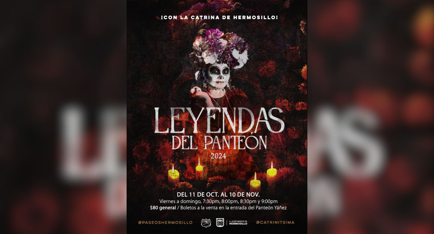Regresa ‘Leyendas del Panteón’ con recorridos guiados por el Panteón Yáñez en Hermosillo