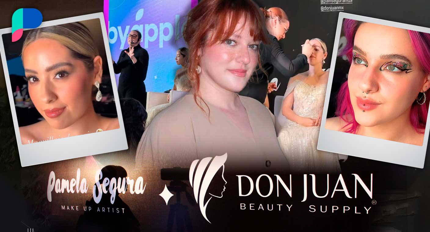 Pamela Segura visita Hermosillo; comparte su experiencia en maquillaje editorial y para novias en masterclass con Don Juan