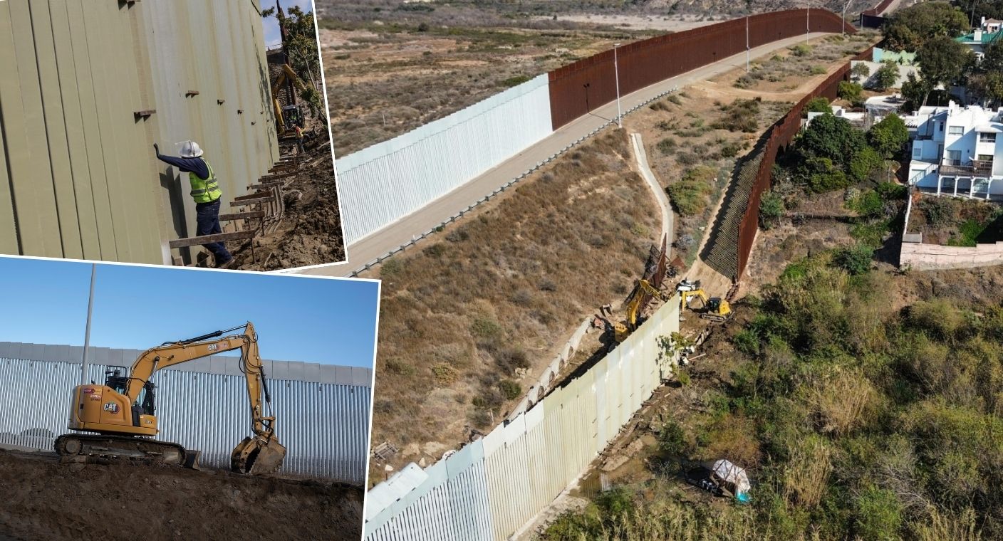 Trump retoma construcción del muro fronterizo entre EEUU y México -  Proyecto Puente