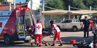 Motociclista resulta lesionado tras choque con automóvil al poniente de Hermosillo