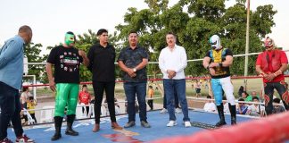Arranca programa ‘Los Héroes del Barrio’ para prevenir adicciones a través de lucha libre en Cajeme
