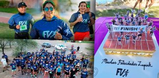 Con carrera de casi 100 personas y ambiente de alegría celebra FV Running su sexto aniversario en Hermosillo